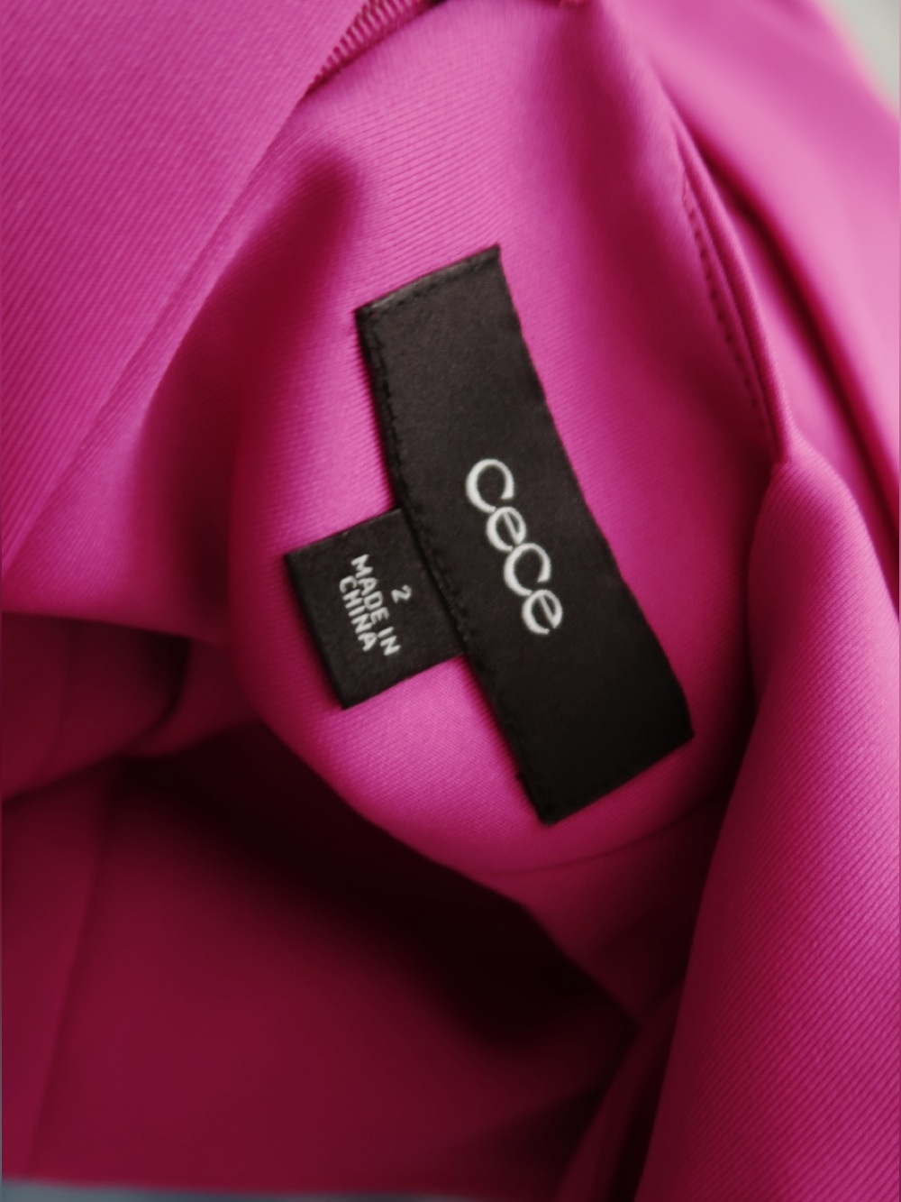 CeCe maxi dress Fushia size us2 - Picture 5 of 5